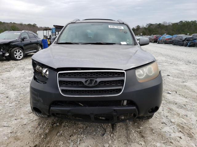 5NMSH73E97H062296 - 2007 HYUNDAI SANTA FE SE GRAY photo 5