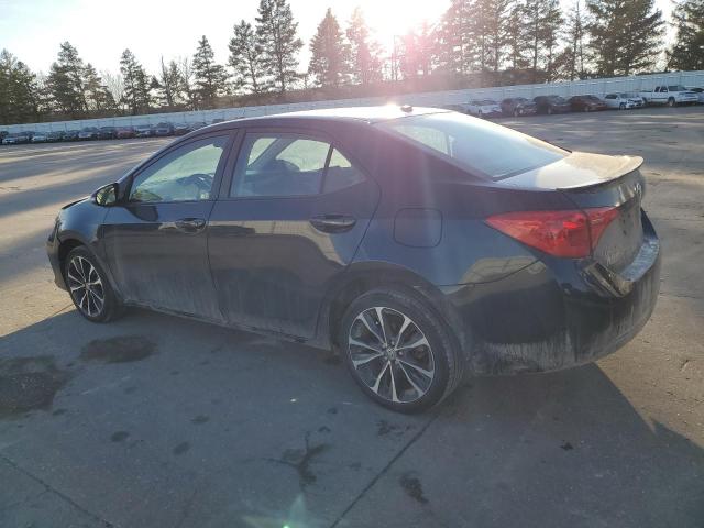 5YFBURHE0KP897041 - 2019 TOYOTA COROLLA L BLUE photo 2