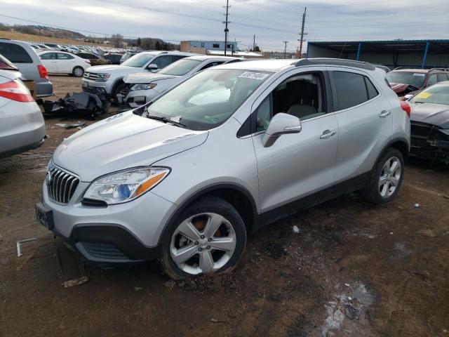 KL4CJASB6GB596187 - 2016 BUICK ENCORE SILVER photo 1