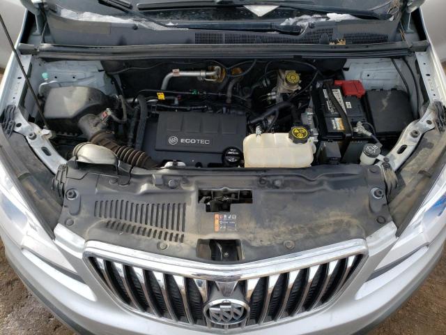 KL4CJASB6GB596187 - 2016 BUICK ENCORE SILVER photo 11