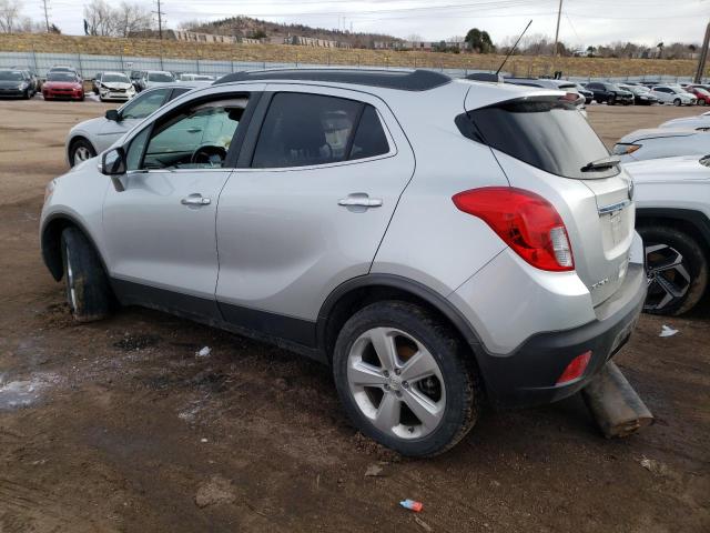 KL4CJASB6GB596187 - 2016 BUICK ENCORE SILVER photo 2