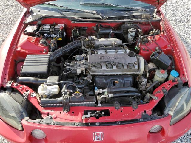 JHMEH6264RS002191 - 1994 HONDA CIVIC DEL SOL SI RED photo 11