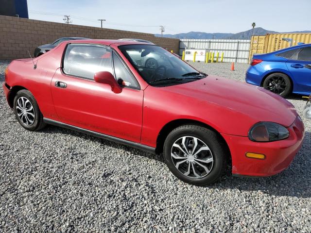 JHMEH6264RS002191 - 1994 HONDA CIVIC DEL SOL SI RED photo 4