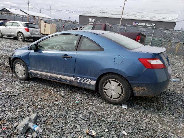 2HGFG12368H013105 - 2008 HONDA CIVIC DX-G BLUE photo 2