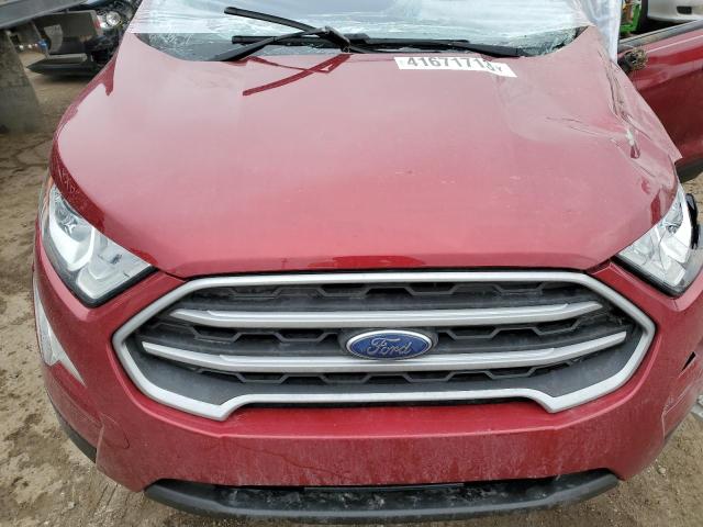 MAJ6S3GL8LC371633 - 2020 FORD ECOSPORT SE RED photo 11