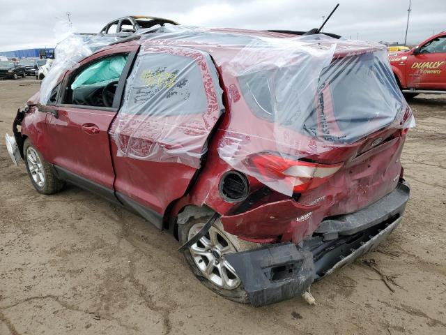 MAJ6S3GL8LC371633 - 2020 FORD ECOSPORT SE RED photo 2