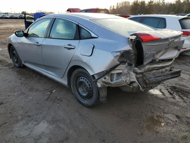 2HGFC2F57GH008068 - 2016 HONDA CIVIC LX SILVER photo 2