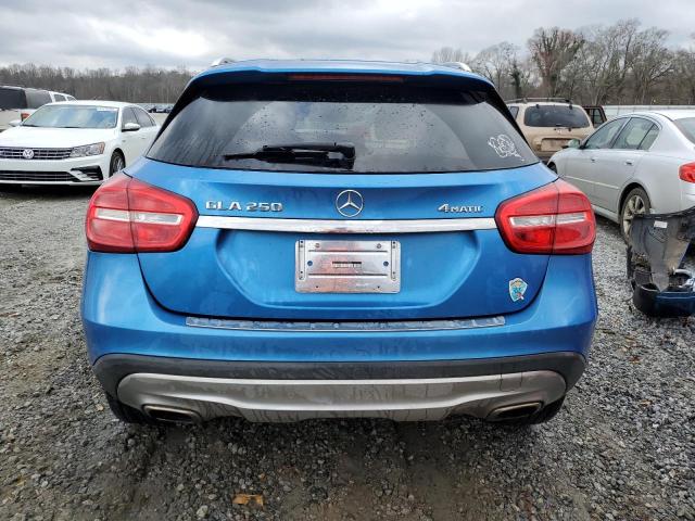 WDCTG4GB9FJ079950 - 2015 MERCEDES-BENZ GLA 250 4MATIC BLUE photo 6