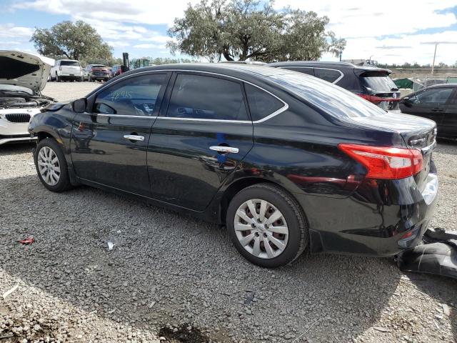 3N1AB7AP1GY253348 - 2016 NISSAN SENTRA S BLACK photo 2