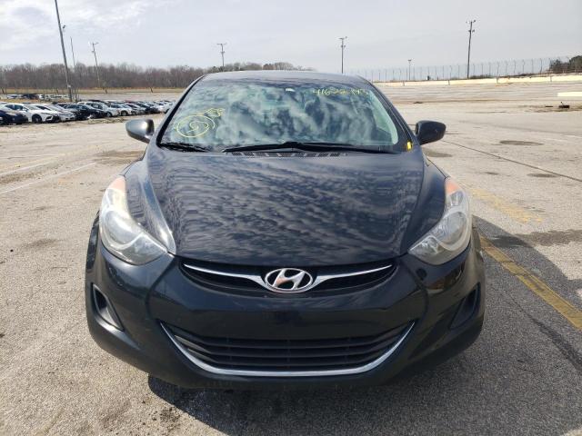 5NPDH4AE6DH315907 - 2013 HYUNDAI ELANTRA GLS BLACK photo 5