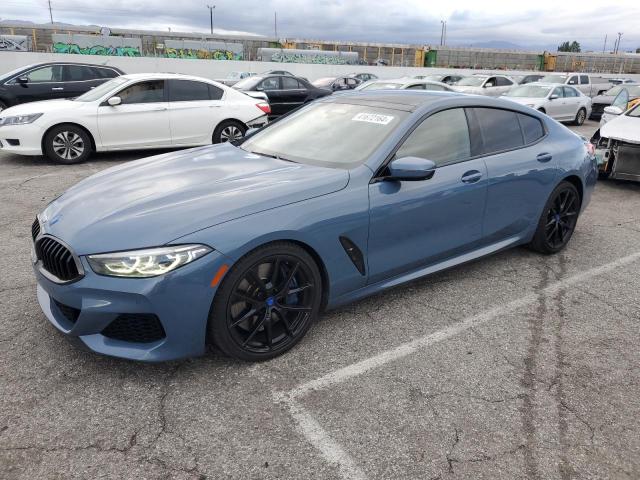 WBAGV8C05MCF03523 - 2021 BMW M850XI BLUE photo 1