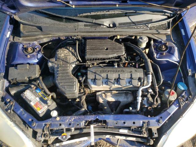 1HGEM22104L069398 - 2004 HONDA CIVIC DX VP Mavi foto 11