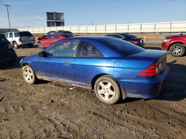 1HGEM22104L069398 - 2004 HONDA CIVIC DX VP Mavi foto 2