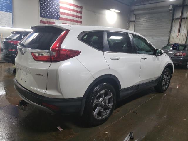 5J6RW2H86KL026593 - 2019 HONDA CR-V EXL WHITE photo 3