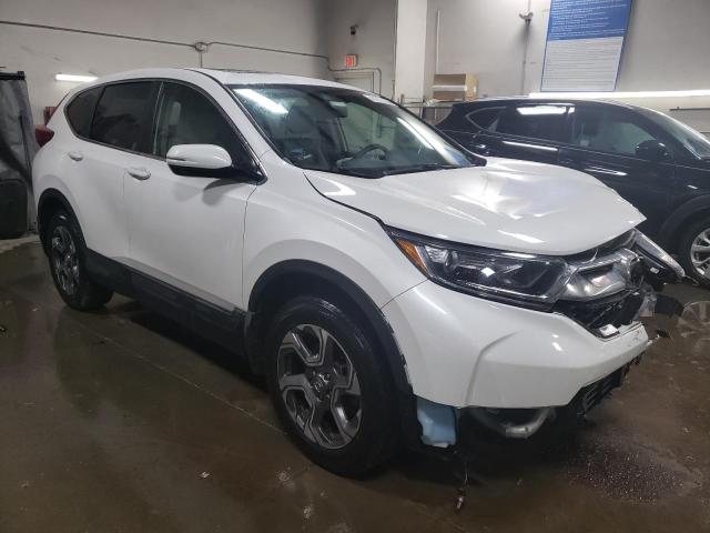 5J6RW2H86KL026593 - 2019 HONDA CR-V EXL WHITE photo 4