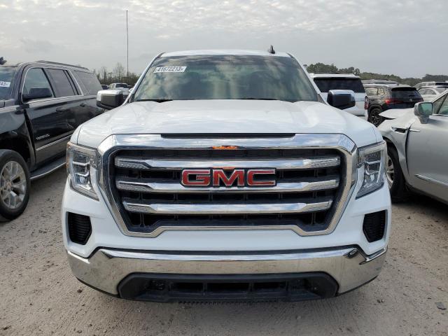 1GTR8BEK3MZ448241 - 2021 GMC SIERRA C1500 SLE WHITE photo 5