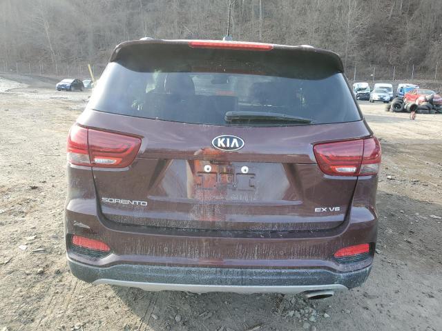 5XYPHDA55LG643872 - 2020 KIA SORENTO EX BURGUNDY photo 6