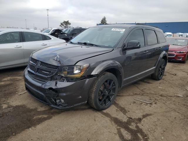 3C4PDDEG6JT389280 - 2018 DODGE JOURNEY GT GRAY photo 1