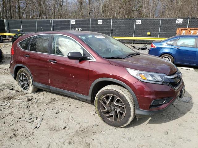 2HKRM4H45GH715704 - 2016 HONDA CR-V SE BURGUNDY photo 4