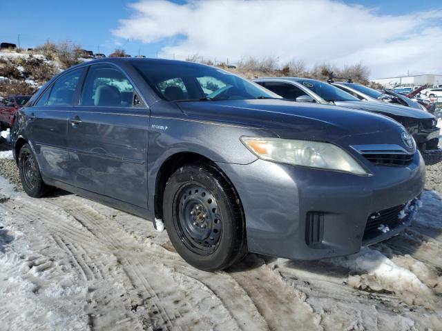 4T1BB3EK0BU141611 - 2011 TOYOTA CAMRY HYBRID GRAY photo 4