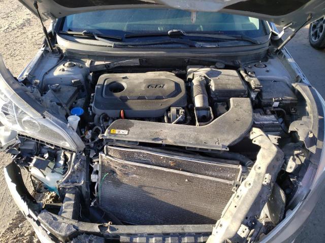 5NPE24AF6HH519384 - 2017 HYUNDAI SONATA SE SILVER photo 11