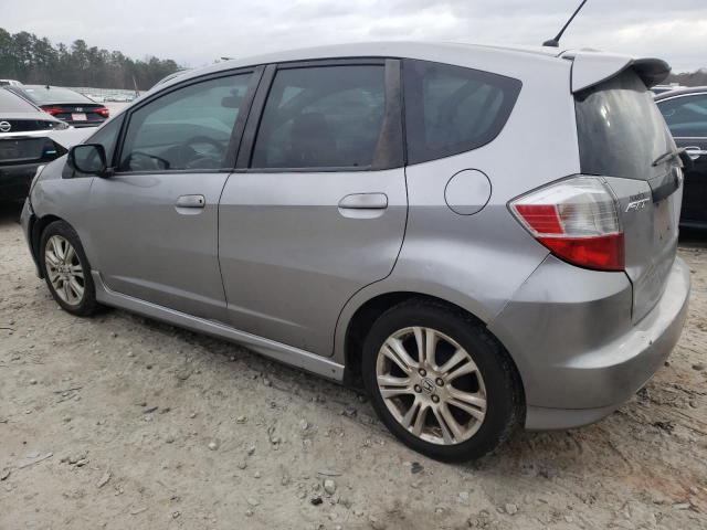 JHMGE88479S001572 - 2009 HONDA FIT SPORT SILVER photo 2