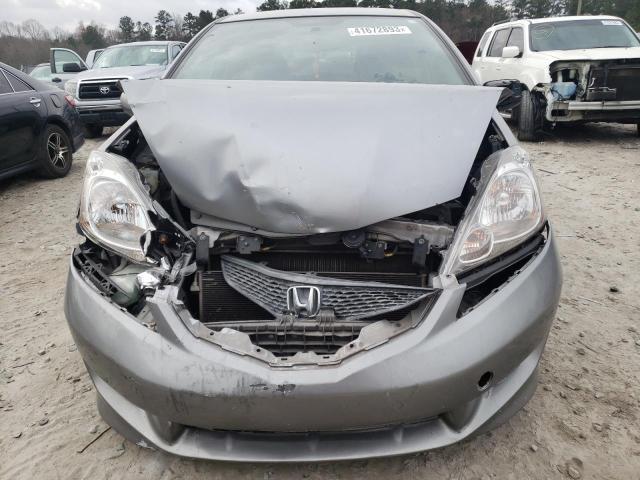 JHMGE88479S001572 - 2009 HONDA FIT SPORT SILVER photo 5