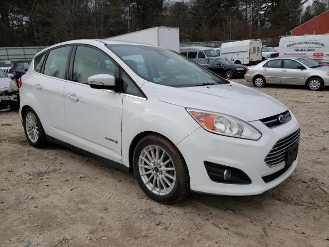 1FADP5BUXDL540539 - 2013 FORD C-MAX SEL WHITE photo 4