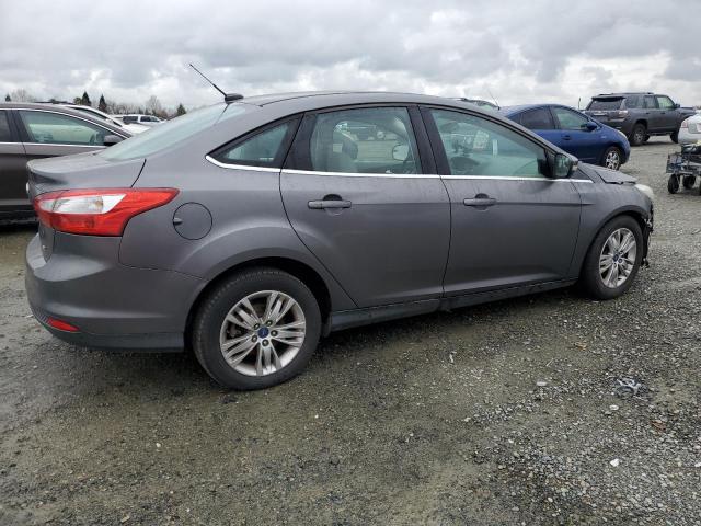 1FAHP3H21CL114748 - 2012 FORD FOCUS SEL GRAY photo 3