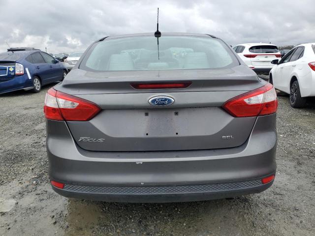 1FAHP3H21CL114748 - 2012 FORD FOCUS SEL GRAY photo 6