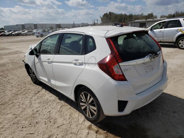 3HGGK5H82FM711058 - 2015 HONDA FIT EX WHITE photo 2