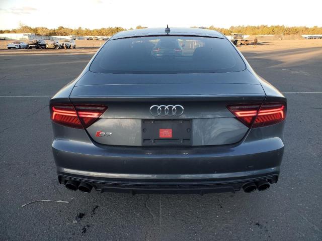 WAU2FAFC4JN004777 - 2018 AUDI S7 PRESTIGE GRAY photo 6