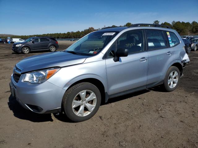 JF2SJABC7GH410990 - 2016 SUBARU FORESTER 2.5I GRAY photo 1