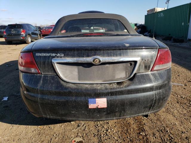 1C3EL45R04N204063 - 2004 CHRYSLER SEBRING LX BLACK photo 6