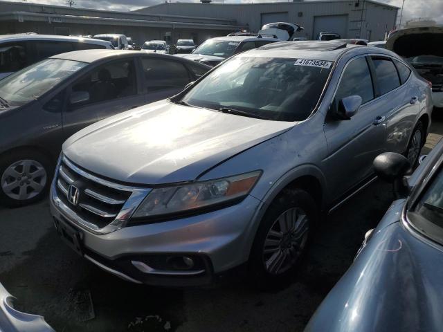 5J6TF3H58FL001783 - 2015 HONDA CROSSTOUR EXL SILVER photo 1