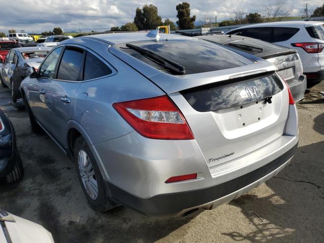 5J6TF3H58FL001783 - 2015 HONDA CROSSTOUR EXL SILVER photo 2