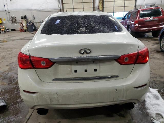 JN1EV7AR1HM835691 - 2017 INFINITI Q50 PREMIUM WHITE photo 6