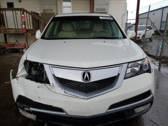 2HNYD2H35CH542755 - 2012 ACURA MDX TECHNOLOGY WHITE photo 5