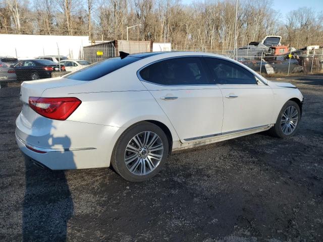 KNALN4D78E5130662 - 2014 KIA CADENZA PREMIUM WHITE photo 3