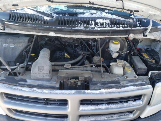 2D7HB11X63K526611 - 2003 DODGE RAM VAN B1500 WHITE photo 12