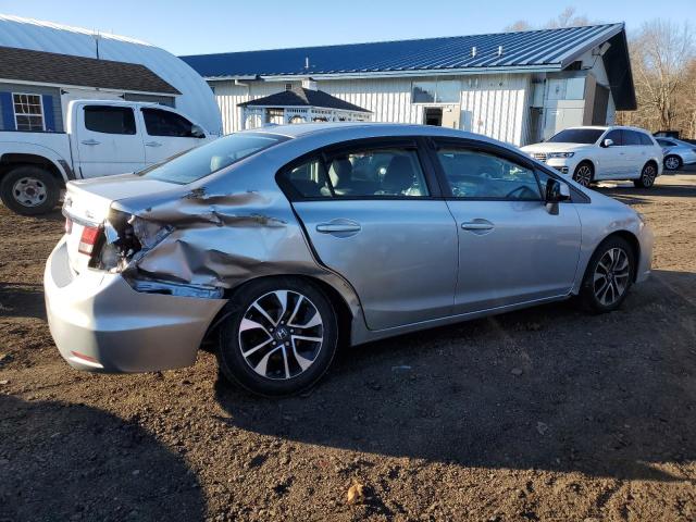 2HGFB2F9XDH554879 - 2013 HONDA CIVIC EXL ნაცრისფერი ფოტო 3