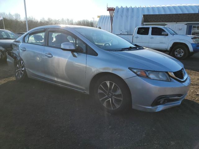 2HGFB2F9XDH554879 - 2013 HONDA CIVIC EXL GRAY photo 4