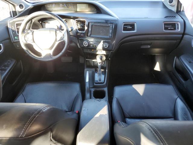 2HGFB2F9XDH554879 - 2013 HONDA CIVIC EXL ნაცრისფერი ფოტო 8