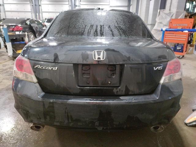 1HGCP36889A035885 - 2009 HONDA ACCORD EXL BLACK photo 6