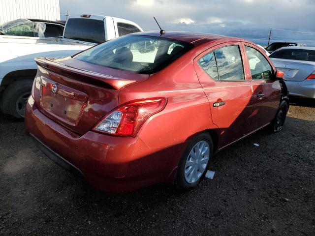 3N1CN7AP7KL828736 - 2019 NISSAN VERSA S MAROON photo 3