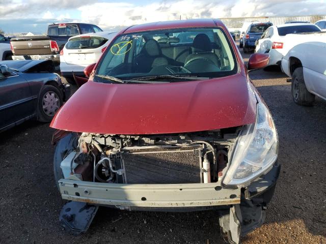 3N1CN7AP7KL828736 - 2019 NISSAN VERSA S MAROON photo 5