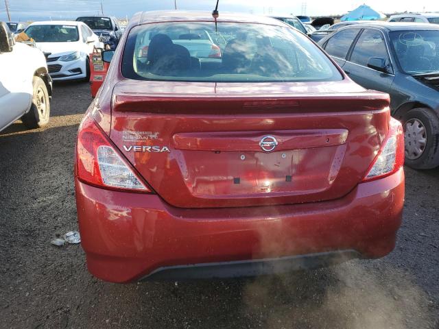 3N1CN7AP7KL828736 - 2019 NISSAN VERSA S MAROON photo 6