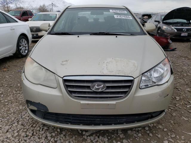 KMHDU46D97U132972 - 2007 HYUNDAI ELANTRA GLS BEIGE photo 5