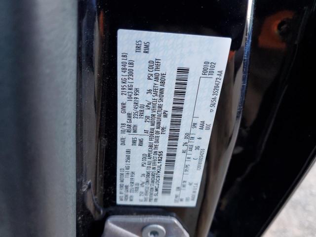 5LMCJ3C97KUL18255 - 2019 LINCOLN MKC RESERVE შავი ფოტო 13