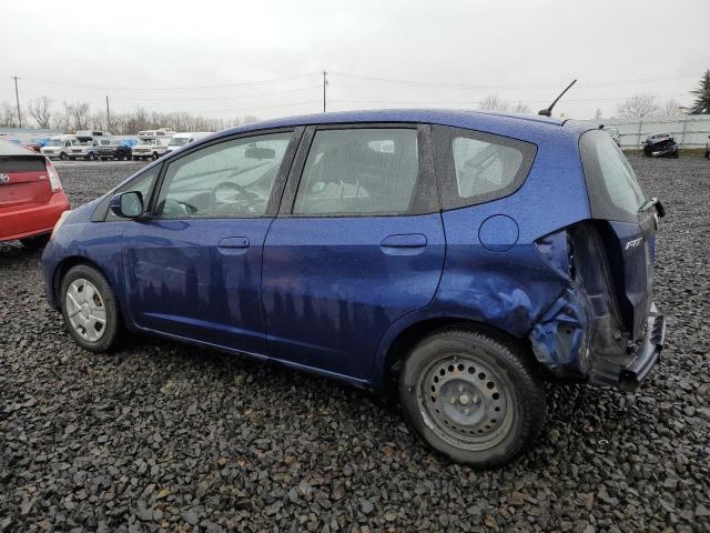 JHMGE8H39DC047043 - 2013 HONDA FIT BLUE photo 2